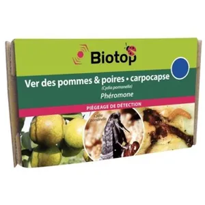 BIOTOP Phéromone Carpocapse des pommes et des poires LONGUE DUREE (1 capsule) pas cher