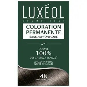 Luxéol Coloration 4N - Châtain Naturel pas cher