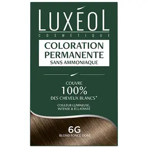 Luxéol Coloration 6G - Blond Foncé Doré pas cher