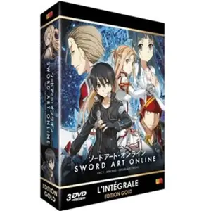 WAKANIM Sword Art Online - Arc 1 (SAO) - Edition Gold (3 DVD + Livret)
