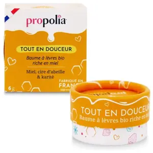 Biologische lippenbalsem rijk aan honing Propolia 6g pas cher