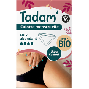 Tadam' Culotte de Règles Flux Abondant Taille M pas cher