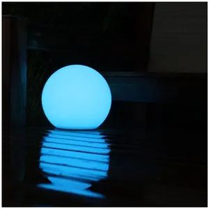 Boule solaire Luna diam 38cm - changing color watt&home 401159 pas cher