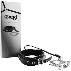 Collier et laisse luxe BOND pas cher