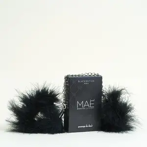 Menottes en plumes MAË Black Edition