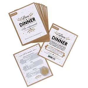 Jeu de grattage Love Dinner Passage du Désir pas cher