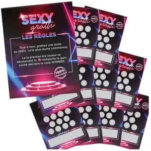 Passage du Désir Jeu de grattage Sexy Gratts pas cher
