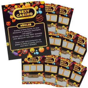Passage du Désir Jeu de grattage Sexy Casino pas cher
