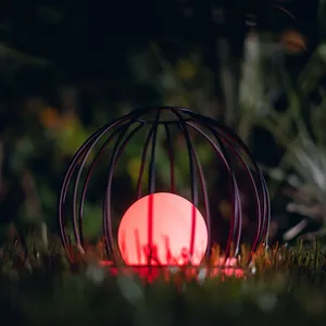 Lampe solaire EZIlight® Solar deco ball - EZILIGHT - Noir - Waterproof - Energie solaire - LED