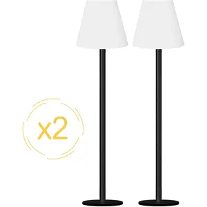 Lampadaires solaires EZIlight® Solar lamp xl - Pack de 2 lampes pas cher