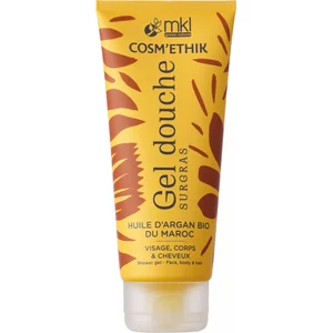 MKL Green Nature Cosm'Ethik Gel Douche Huile d'Argan du Maroc 200mlVendu paratida-sante-discount-fr