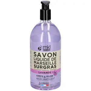 MKL Green Nature Savon Liquide de Marseille Lavande 1L pas cher