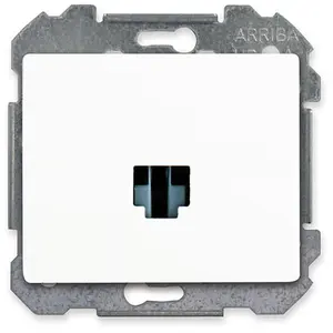 SIEMENS Delta Iris Mécanisme prise informatique RJ45 (catégorie 5) - Blanc pas cher