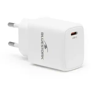 Bluestork Chargeur USB-C/20W/Blanc (20 W), Chargeur USB, Blanc pas cher