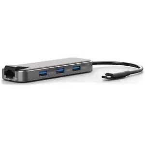 Comparateur de prix : Connecteur Hub 6 en 1 - BLUESTORK - 3xUSB-A 2.0 +HDMI + USB-C + Ethernet RJ45 - (HUB-OFFICE)