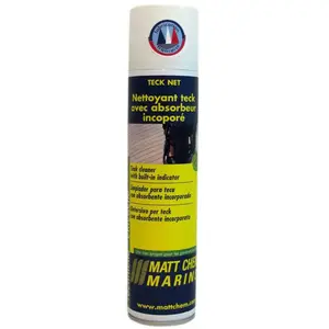 MATT CHEM MARINE Nettoyant Teck Net - Absorbeur incorporé pas cher