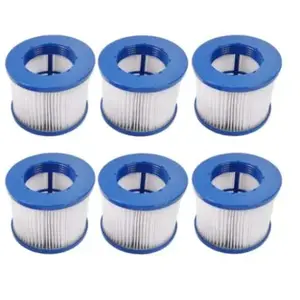 Cocooning Water Lot de 6 cartouches de filtres pour spa gonflable pas cher