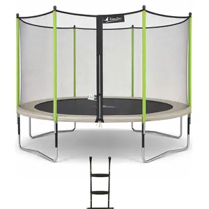 Trampoline de jardin Kangui JUMPI ZEN 430 - Diamètre 426 cm - Filet de... pas cher