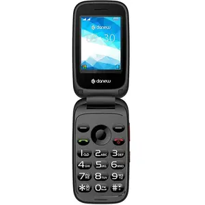 Mobile Danew K43 4g À Clapet Rouge pas cher