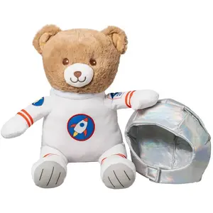 Pioupiou et Merveilles - Les Gaston Metiers - Peluche Gaston Astronaute - pour Les rêveurs et Les passionés d'astronomie - Costume coloré et Lumineux - 40 cm de Hauteur - 16664 pas cher