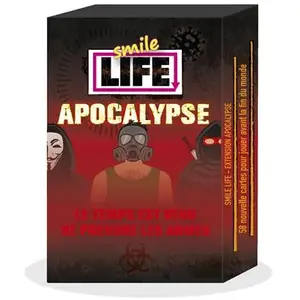 Jeu de société - Smile life - extension apocalypse pas cher