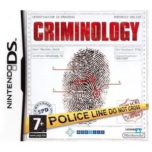 Nobilis CRIMINOLOGY / JEU CONSOLE NINTENDO DS pas cher