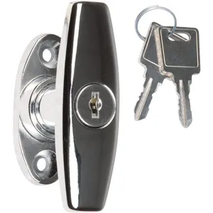 Bouton simple chromé à cylindre C7 - MAP - 478S pas cher