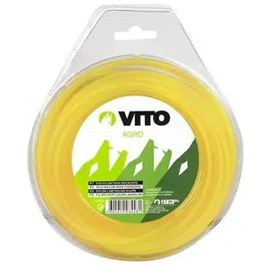 VITO Fil nylon rond pour débroussailleuse - longueur 15m - diamètre 3mmVendu parcdiscount