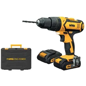 Perceuse visseuse sans fil - VITO POWER - BSF18V2BLi - 2 batteries Lit... pas cher