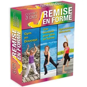 EPI DIFFUSION Coffret Remise en forme : Gym en douceur, Une semaine pour être en forme, Gymnastique débutants Coffret DVD pas cher