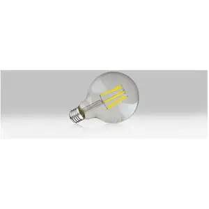 Ampoule à led cob Vision-el e27 - 8w - 6000k - globe g95 - filament - ... pas cher