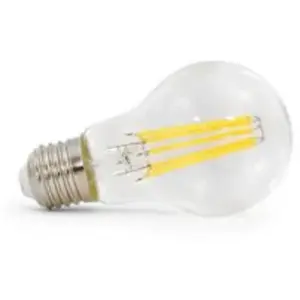 VISION-EL Ampoule led E27 Bulb 8.5W cob Filament Miidex Lighting® blanc-neutre-4000k - non-dimmable pas cher