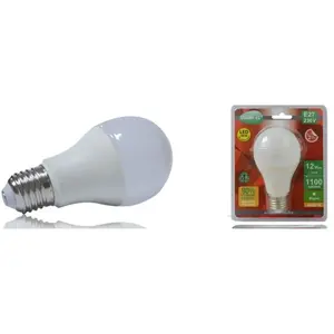 Ampoule à led cob Vision-el e27 - 12w - 6000k - g65 bulb - dépolie - blister pas cher