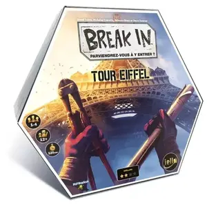 Jeu d'escape game Iello Break In Tour Eiffel pas cher