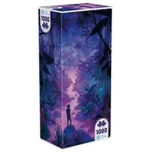 Puzzle 1000 pièces Iello Universe Neon Forest 4 pas cher
