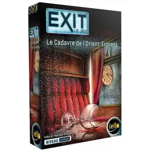 Kosmos Jeu de réflexion Iello Exit Le Cadavre de L'Orient-Express pas cher