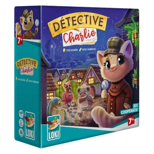 Iello Loki Détective Charlie - Jeu de société - Jeu pour enfants - Jeu coopératif pas cher