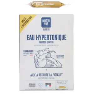 Nutrivie Eau Hypertonique Quinton Ampoules 10ml pas cher