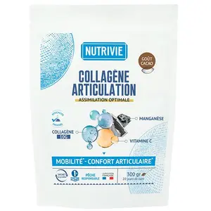 Nutrivie Collagène Articulations Goût Cacao Doypack 300g pas cher