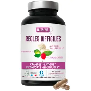 Nutrivie Règles difficiles 45 gélules pas cher