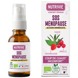 Nutrivie SOS Spray ménopauses - 20 ml pas cher