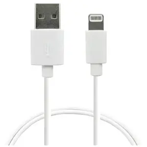 Comparateur de prix : Urban Factory Câble Usb-A Vers Lighting 80 cm Blanc