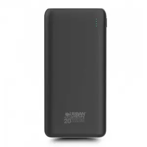 Batterie externe Urban Factory Juicee Max 20000 mAh Noir pas cher