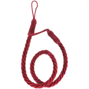 SECODIR Cordon - Embrasse rideau textile Coloris - Bordeaux pas cher