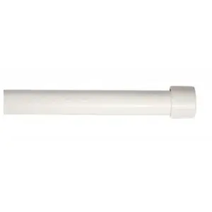 SECODIR Lancaster - kit tringle extensible ø 16/19 mm 110 à 210 cm Coloris - Blanc pas cher