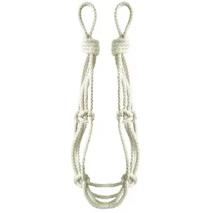 SECODIR CORDAGE - Embrasse pour rideau corde nouée Coloris - Crème pas cher