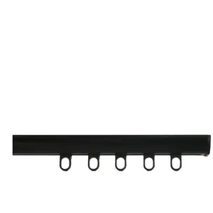 SECODIR Decorail - Tringle rail pour rideau en aluminium L.1,50 m Coloris - Noir pas cher