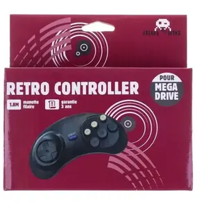 FREAKS & GEEKS Manette 6 Boutons Megadrive/Genesis/Mastersystem pas cher