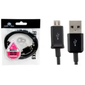 Freaks and Geeks Câble data Micro USB universel 1m noir pas cher