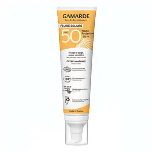 Gamarde Zonnebrandcrème Hoge Bescherming SPF50 Organic 100 ml pas cher